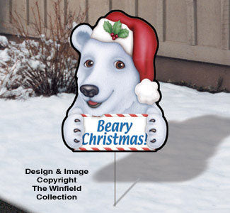 Holiday Yard Art - Beary