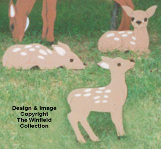 Three Fawns Woodcraft Pattern - The Winfield Collection