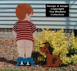Boys Will Be Boys Woodcraft Pattern - The Winfield Collection