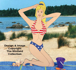Bikini Babe #1 Wood Plan - The Winfield Collection