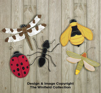 Giant Yard Bugs Woodcraft Pattern - The Winfield Collection