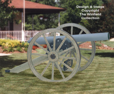 Civil War Cannon Woodworking Plan - The Winfield Collection