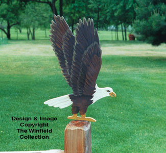Yard Eagle Woodcrafting Pattern - The Winfield Collection