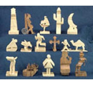 Double Vison 3D Cutout Patterns