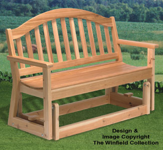 Loveseat Glider Wood Project Plan