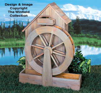 Old Grain Mill Wood Project Plans