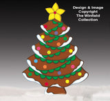 Giant Gingerbread Tree Wood Pattern