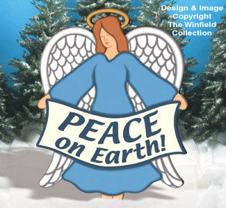 Large Angel Woodcrafting Pattern - The Winfield Collection