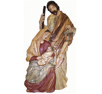 Holy Family Intarsia Pattern