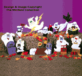 10 Goofy Ghosts Woodcraft Pattern