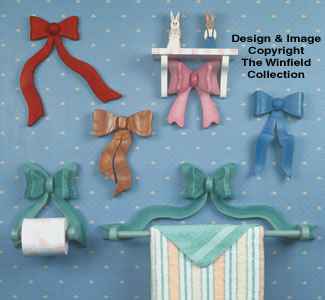 Wooden Bows Pattern Collection