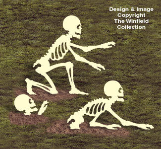 Rising Skeletons Woodcrafting Pattern - The Winfield Collection
