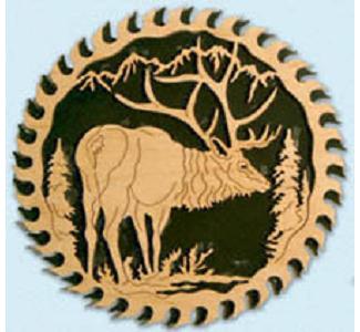 Circular Saw - Majestic Elk Project Pattern - The Winfield Collection