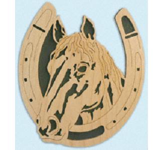 Horseshoe - Grey Horse Project Pattern - The Winfield Collection