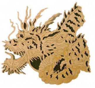 Chinese Dragon  #1 Project Pattern - The Winfield Collection