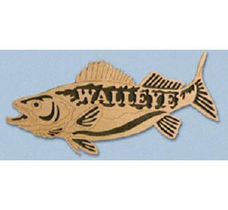 Wooden Fish - Walleye Project Pattern - The Winfield Collection