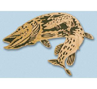 Nature's Majesty - Northern Pike Project Pattern - The Winfield Collection