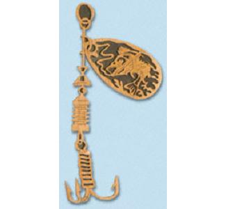 Spinner Lure - Walleye Project Pattern - The Winfield Collection