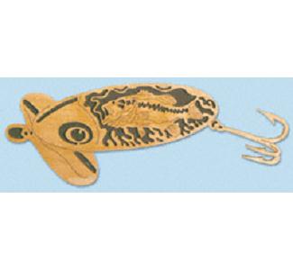 Chugger Lure - Largemouth Bass Project Pattern - The Winfield Collection