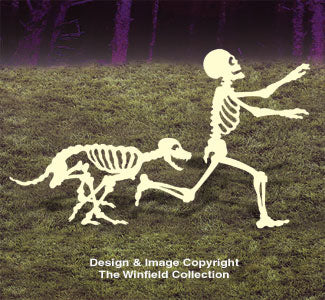 Skeleton Chase Woodcrafting Pattern