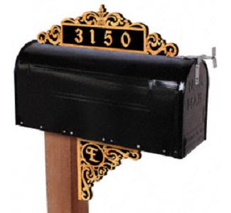 Scrolled Acanthus Mailbox Pattern Set