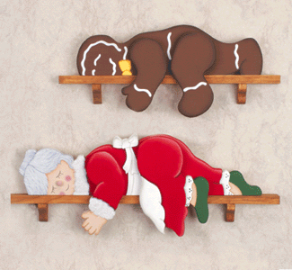 Lazy Santa and Mrs. Claus Pattern Set (CYD83 & W1334XC) - The Winfield Collection