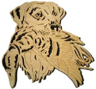 Yellow Lab with Mallard Project Pattern - The Winfield Collection