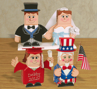 Holiday/Special Occasion Patio Paver Pals Pattern