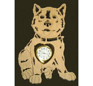 Alaskan Malamute Mini-Clock Project Pattern - The Winfield Collection