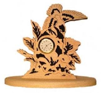 Hummingbird  Mini-Clock Project Pattern - The Winfield Collection