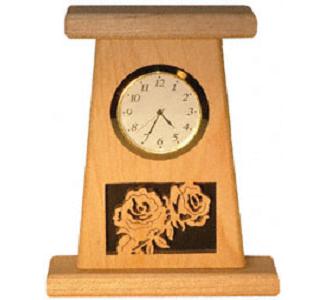 Roses Desk/Mantel Clock Project Pattern - The Winfield Collection