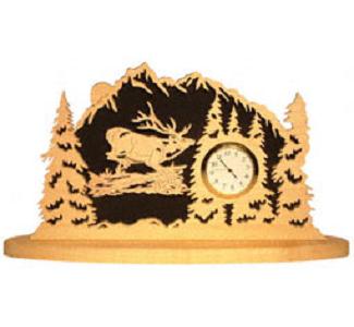 Elk Forest Mantel Clock Project Pattern - The Winfield Collection