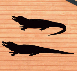 Holzbearbeitungsmuster „Alligator Shadows“