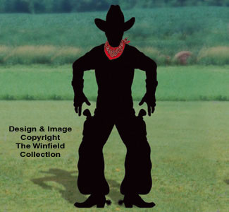 Gunfighter Shadow Woodcrafting Pattern