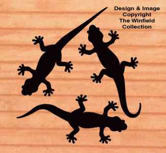 Gecko Shadows Holzhandwerksprojektplan