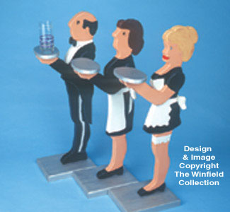 Servant Stands Woodcraft Pattern