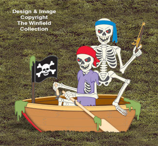 Haunted Rowboat Wood Project Pattern - The Winfield Collection