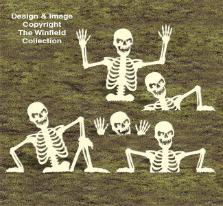 Rising Skeletons 2 Woodcrafting Pattern - The Winfield Collection