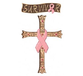 Pink Ribbon Jeweled Cross & Banner Set Project Patterns - The Winfield Collection