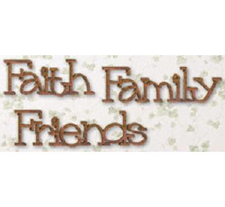 Expressions Of Faith Word Art Pattern - The Winfield Collection