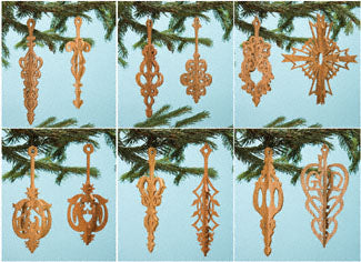 2 Piece Slotted Ornament Set # 8