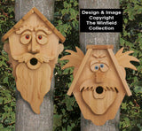 Cedar Men Birdhouse Patterns