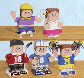 Sports Stars Patio Paver Pals Pattern - The Winfield Collection