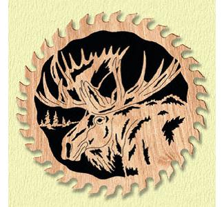 Moose Circular Saw Project Pattern - The Winfield Collection