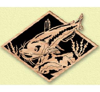 Catfish Diamond Project Pattern - The Winfield Collection