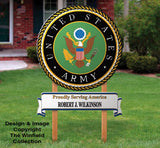 Small Army Sign Woodcraft Pattern