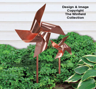 Copper Pinwheels Pattern - The Winfield Collection