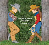 Realistic Leaning CowKids Pattern Set (W1508YD & W1059YD)