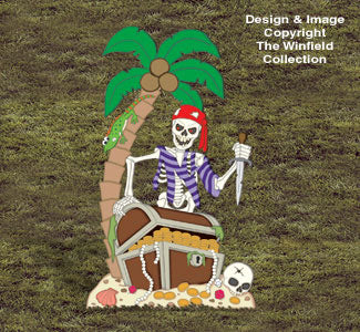 Haunted Treasure Island Wood Pattern - The Winfield Collection