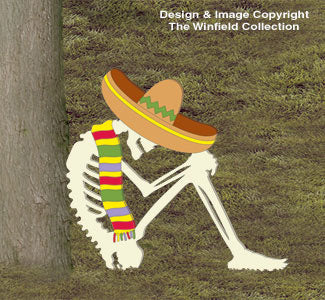 Skeleton Siesta Woodcraft Pattern - The Winfield Collection